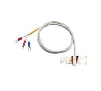 K-Type/PT100 Surface Patch Temperature Sensor - SUS304 Probe, Water-Resistant, with Copper Foil Tape(1pc)(K Cable 0.5m)