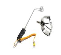 K-Type Surface Mount Thermocouple Roller Probe - WRNM Series for Plate, & Conveyor Temperature Sensing(1pc)(WRNM-203)