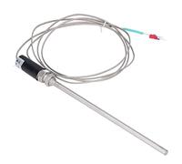 K Type Thermocouple Temperature Sensor | 0-800℃ Range with Ground Shielded Wire | WRNT - 01 Model for HVAC/Industrial Machinery | 200mm Probe, 2000mm Lead