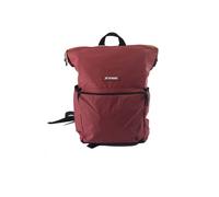K-Way, ,Bags ,Uomo ,Rosso ,ONE SIZE Zaino Impermeabile Unisex con Scomparto per Computer