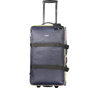 K-WAY Blue Polyamide Unisex Luggage Travel Bag