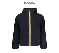 K-WAY Blue Polyester Jackets & Coat - M