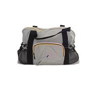 K-Way Borsa Sportiva Unisex, Grigio e Nero, con Tasche Laterali a Rete e Tracolla Regolabile K5135QW B31LE VRAI 4.0 MARCEL GREY