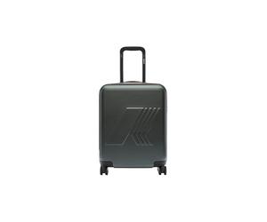 K-Way Borsa trolley unisex in policarbonato verde K81372W Colore WMR