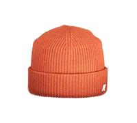 K way Cappello Brice Cardigan Stitch Wool K2132HW AZ7 Red Pompeian Melange 05