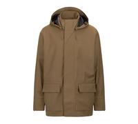 K-Way, ,Coats ,Uomo ,Marrone ,L Giacca in misto lana con cappuccio