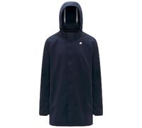 K-Way DUKE BONDED Giacca Invernale Uomo Blu Depth con Cappuccio Staccabile K6116YW - Color: A2B TG M