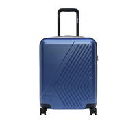 K-Way - Eudoxie Logo Cabin Trolley - - Suitcases - unisex - Blu - ONE SIZE