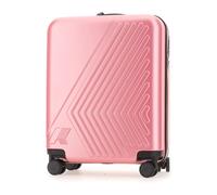 K-Way Trolley Eudoxie Logo Pink Geranium