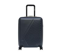 K-Way Trolley Cabina Eudoxie, Blu Scuro, 100% Policarbonato, 55x38x22 cm, 39L, 4 Ruote Spinner, Chiusura TSA