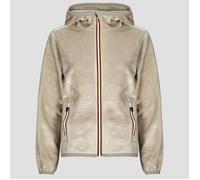 K-Way Felpa LILY VELOUR POLAR DOUBLE REVERSIBLE in Beige EU L