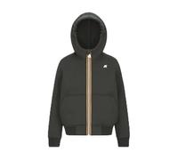 K-Way Felpa Ragazzi con Cappuccio Berenger Soacer K2124RW 8054043961424 - Verde Verde WMR