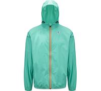 K-Way - Giacca a vento - Le Vrai 3.0 Claude Green Marine per Uomo in Nylon - Taglia L - Verde