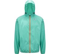K-Way - Giacca a vento - Le Vrai 3.0 Claude Green Marine per Uomo in Nylon - Taglia M - Verde