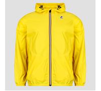 K-Way giacca a vento LE VRAI 4.0 CLAUDE 100% NYLON RECYCLED in Giallo EU L