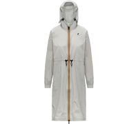 K-Way - Giacca antipioggia e antivento di media lunghezza - Le Vrai 4.0 Delia Beige Lt per Donne in Nylon - Taglia M