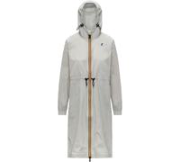 K-Way - Giacca antipioggia e antivento di media lunghezza - Le Vrai 4.0 Delia Beige Lt per Donne in Nylon - Taglia XS