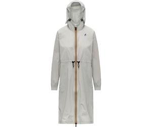 K-Way - Giacca antipioggia e antivento di media lunghezza - Le Vrai 4.0 Delia Beige Lt per Donne in Nylon - Taglia XS