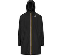 K-Way - Giacca antivento lunga impermeabile e compatta - Le Vrai 4.0 Eiffel East Black Pure per Uomo in Pelle - Taglia M - Nero Nero M