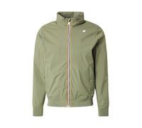 K-Way - Giacca elasticizzata impermeabile e antivento - Amaury Stretch Nylon Jersey Green Lichen per Uomo in Pelle - Taglia M - Kaki