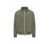 K-Way KWAY JACKET AMAURY STRETCH NYLON JERSEY GREEN LICHEN UOMO K3123VW - Color: V15 XL