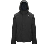 K-Way - Giacca in twill impermeabile e antivento - Jacko Twill Marmotta Black P Blue A per Uomo - Taglia M - Nero