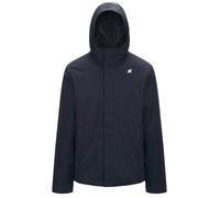 K-Way Giacca Invernale da Uomo Marchio, Modello Jacko Twill Marmotta K8133DW, Realizzato in Sintetico. Blu
