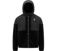 K-Way - Giacca isolante bimateriale in PrimaLoft® - Samson 4.0 Orsetto Black Pure per Uomo in Pelle - Taglia XS - Nero