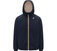 K-Way - Giacca isolante e impermeabile - Le Vrai 4.0 Claude Orsetto Blue Depth per Uomo in Pelle - Taglia XL - Blu navy