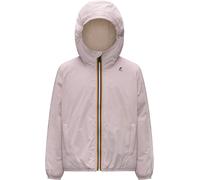 K-Way - Giacca isolata, impermeabile e antivento - P.Le Vrai 4.0 Claude Orsetto Rose Hushed in Pelle - Taglia 8a - Rosa