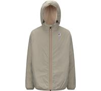 K-Way - Giacca lunga isolata e impermeabile - Le Vrai 4.0 Eiffel East Orsetto Green Oak in Nylon - Taglia XL - Kaki