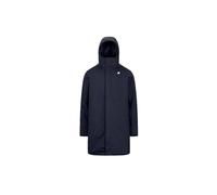 K-Way - Parka impermeabile isolato da uomo in piumino naturale e sintetico - Thomas Warm Ottoman Depht Blue per Uomo in Pelle - Taglia XL - Blu navy