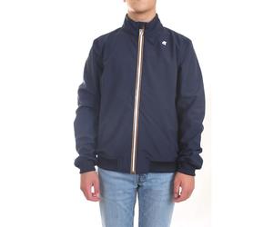 K-Way Giacca modello ARSENE BONDED da uomo, tessuto in nylon elasticizzato, colore Blue Depht - Blue De Blu Blue Depht - Blue De