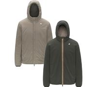K-Way - Giacca reversibile - Jack St Warm Double Green Blackish Green Oa per Uomo - Taglia L - Verde