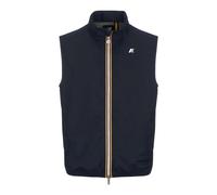K-Way - Giacca Senza Maniche Elasticizzata a Pois - - Jackets - Uomo - Blu - 2XL