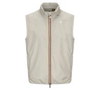 K-Way - Gilet Beige a Pois Stretch - - Jackets - Uomo - Beige - M