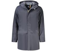 K-Way Giubbino Jarno Twill Marmotta Blue Tg L