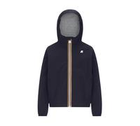 K-Way giubbino leggero antivento Jack con cappuccio blu