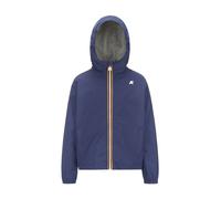 K-Way giubbino leggero antivento Jack con cappuccio blu 4a
