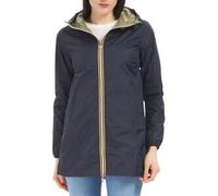 K-WAY GIUBBINO SOPHIE PLUS.2 REVERSIBLE donna blue d green l K7123MW XS