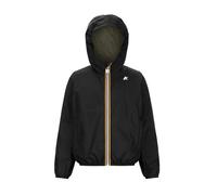 K-Way Giubbotto Bambini P. Jake Plus.2 Reversibile K61314W 8059005176328 - Nero Verde 10 Anni