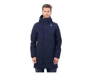 K-Way - Giubbotto Lungo Blu Impermeabile Antivento - - Coats - Uomo - Blu - M