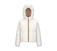 K-Way Giubbotto P. Lily st Warm Reversibile K71339W 8054043960489 - Bianco Bianco Rosa ASJ