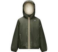 K-Way Giubbotto Ragazzi Le Vrai 3.0 Claude Orsetto Colore Verde 6 Anni