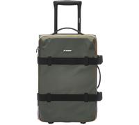 K-way Il trolley da viaggio Blossac S è realizzato in nylon con tessuto di rinforzo alla base. L'accessorio presenta quattro ruote che seguono ogni movimento, tasche funzionali per organizzare il con.