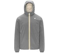 GIACCA CON CAPPUCCIO JACK ST WARM DOUBLE K-way Beige, Verde