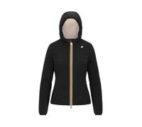 K-Way, ,Jackets ,Donna ,Nero ,M Giacca Reversibile Impermeabile Nero/Beige