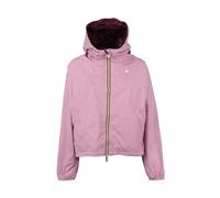 Giacca con cappuccio K-WAY Laurette Plus 2 Double rosa lilla donna - S
