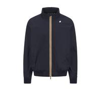 K-Way - Giacca elasticizzata impermeabile, traspirante e antivento - Amaury Stretch Nylon Jersey Blue Depth per Uomo in Pelle - Taglia M - Blu navy