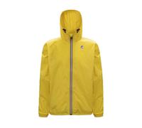K-Way, ,Jackets ,Uomo ,Giallo ,XL Giacca Impermeabile Antivento con Cappuccio